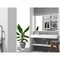 Castello Usa Juniper 48 in Solid Surface Wall-Mounted Bathroom Sink in White CB-GM-2056-48 - alternate 3